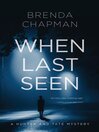 Cover image for When Last Seen